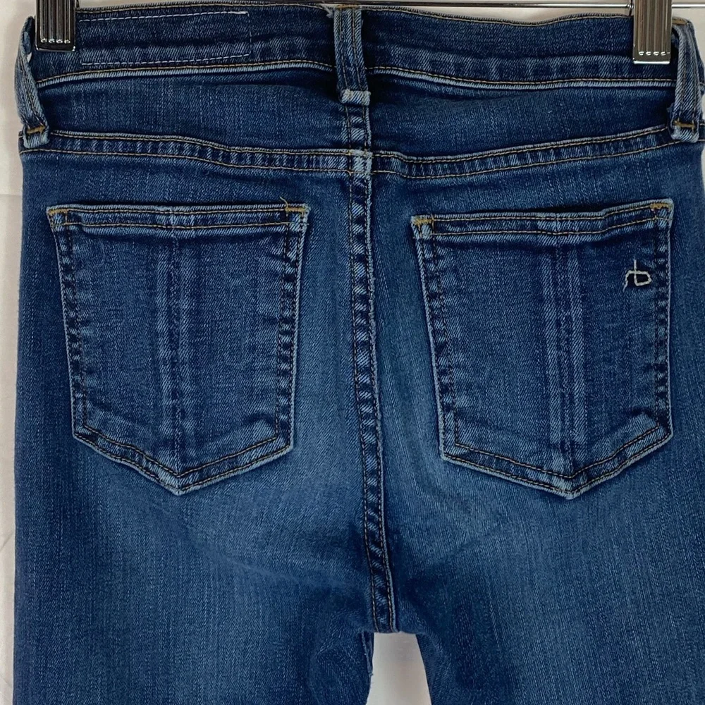 Rag & Bone Woodford High Rise Stretch Skinny Women’s Denim Jeans Sz 24 - Picture 3 of 9